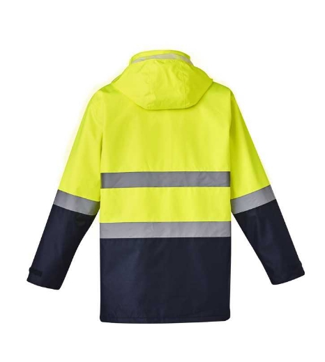 Picture of Syzmik, Mens Hi Vis Basic 4 in 1 Waterproof Jacket